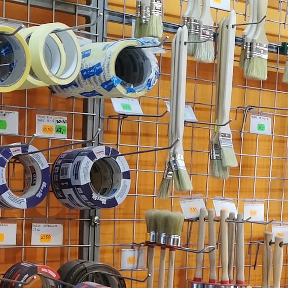 Zdjecie artykulow malarskich